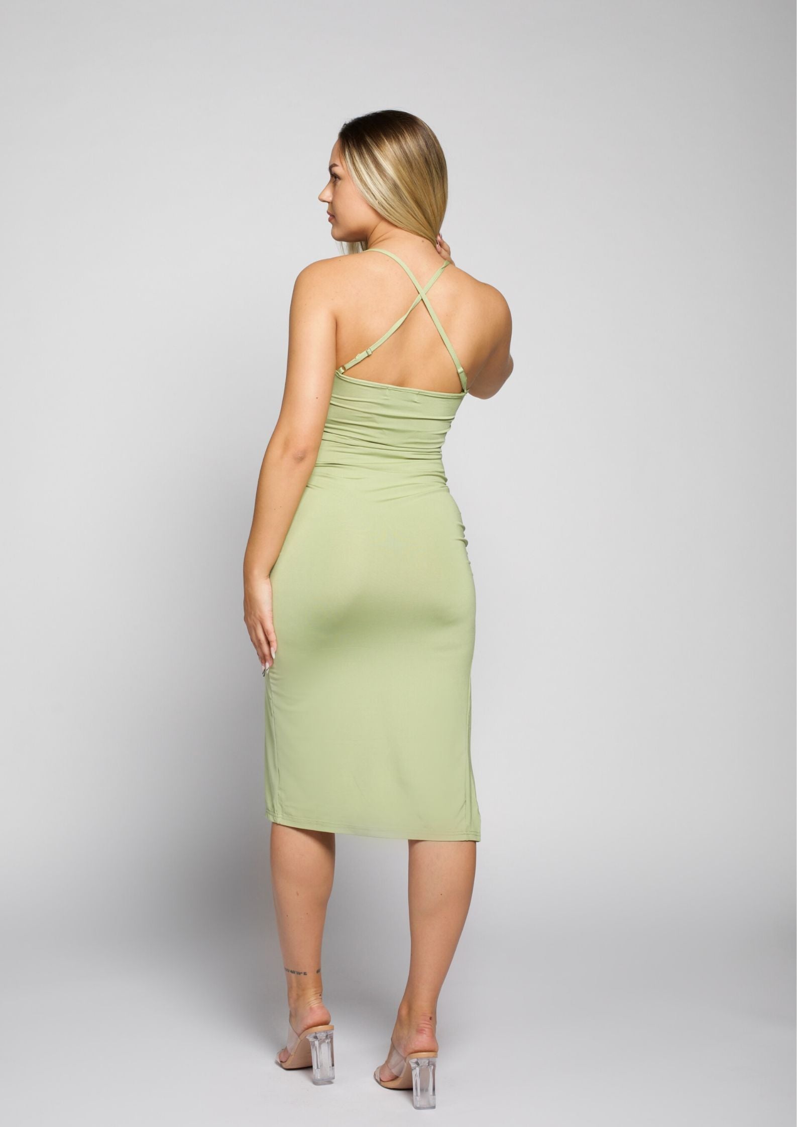 Calida - Midikleid Olivgrün