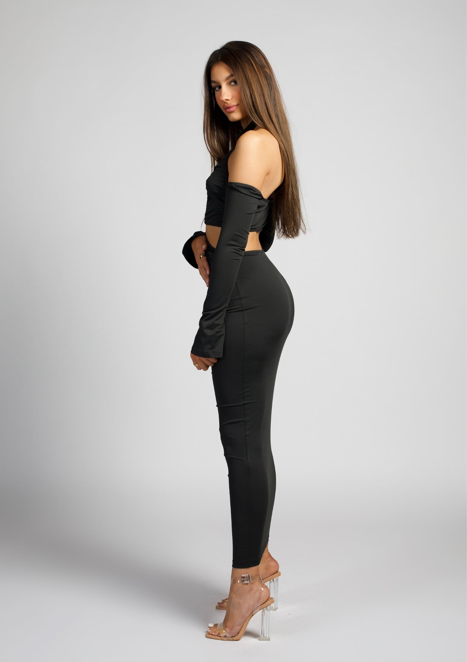 Jessica - Maxikleid schwarz