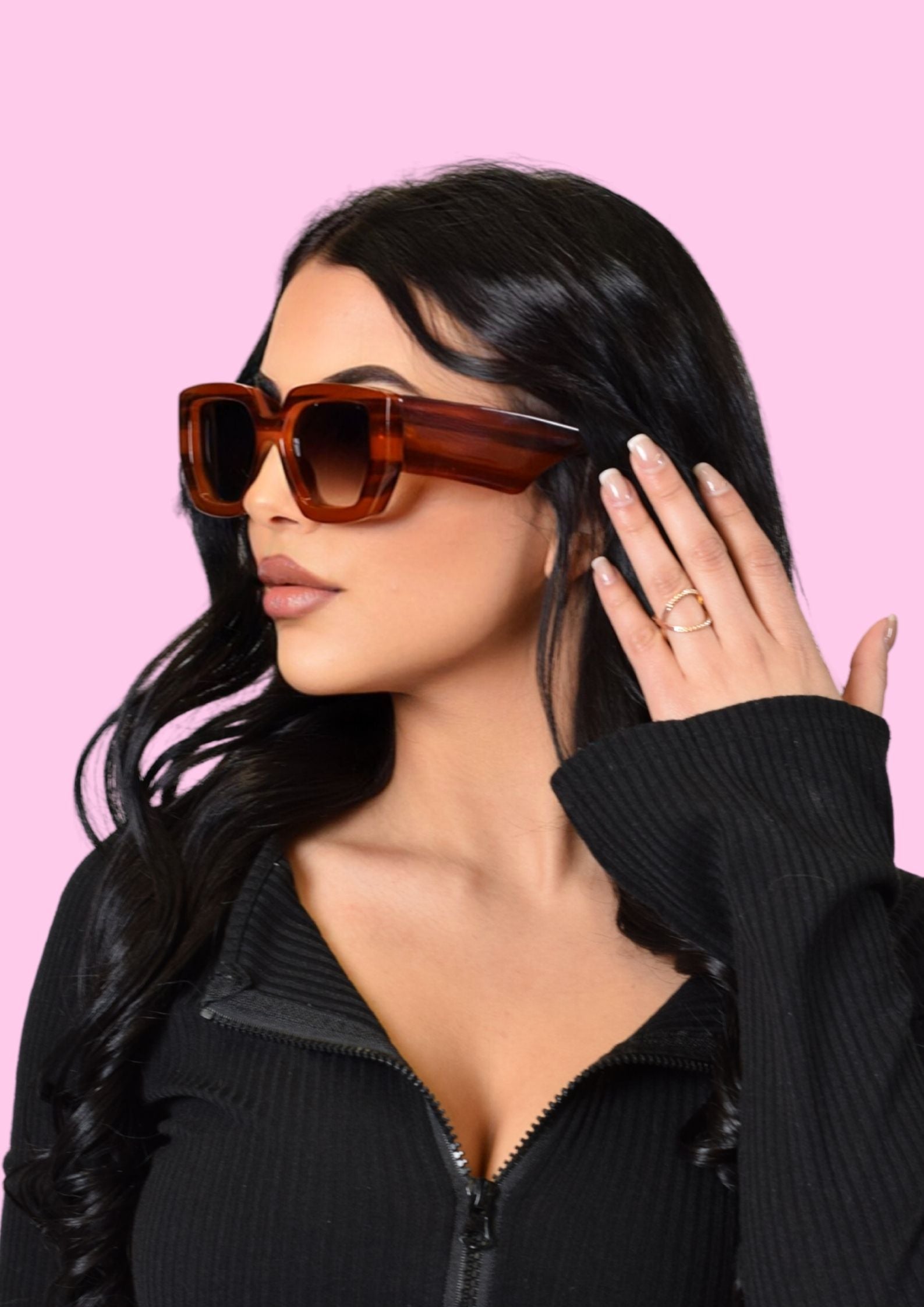 Arianna brown Sunglasses - Sonnenbrillen